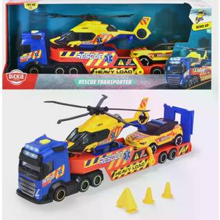 Dickie Toys Redningstransport med Bil og Helikopter