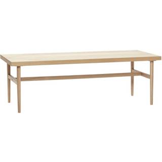 Hübsch Herringbone Sofabord 121 Cm - Sofabord Eg Natural - 881307