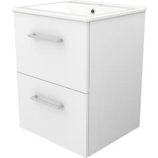 Sanibell Basicline møbelsæt 50x46 cm. Hvid højglans