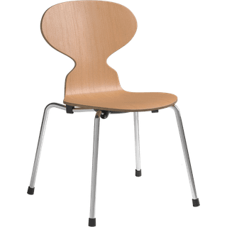 Fritz Hansen Myren Børnestol Krom/Midnight Blue 890