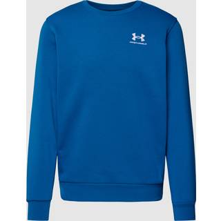 Sweatshirt Under Armour UA Essential Fleece Crew-BLU 1374250-426 Størrelse M