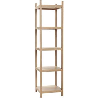 Hübsch Mason Hylde - Bogreoler Eg Natural - 881308