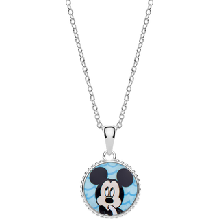 Disney halskæde - Mickey Mouse sølv - 16333510