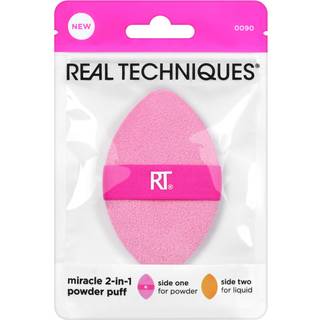 Real Techniques Svampe Single Sponges Miracle 2-in1 Powder Puff 1 Stk. (60,00 kr / 1 stk.) - 1 Stk.