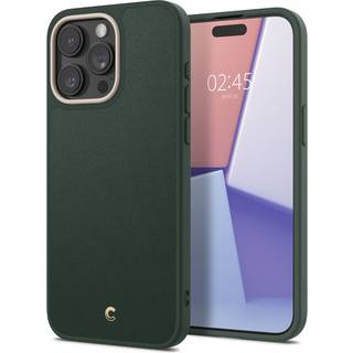 iPhone 15 Pro Max Cyrill Kajuk Mag Hybrid Bagside Cover m. Strop - MagSafe Kompatibel - Forest Green