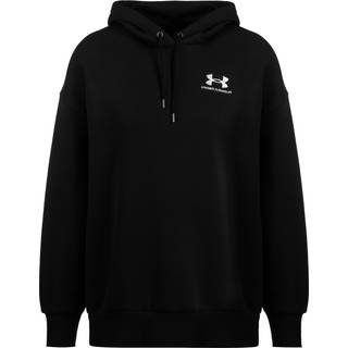 Under Armour Icon Fleece Women's Oversized Hoodie Black / White XL