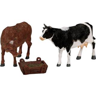 Feeding Cow & Bull