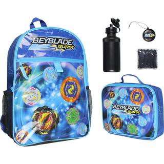 Beyblade burst tv -show kastet tryk 5 pc backpack frokostkasse vandbottle ispack