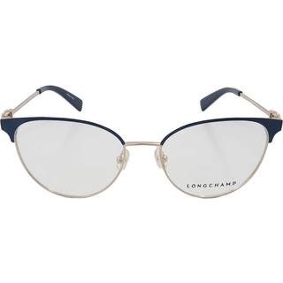 LONGCHAMP Kvinde LO2134 7 Optiske stel Metal Blå Cat Eye