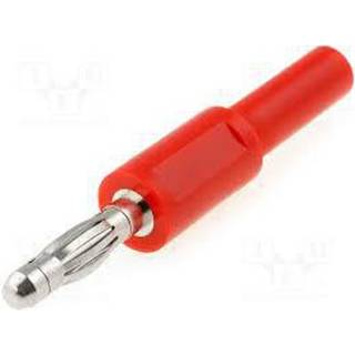 Elma Instruments Bananstiksadapter - ada ø4/4mm, rød, 1057
