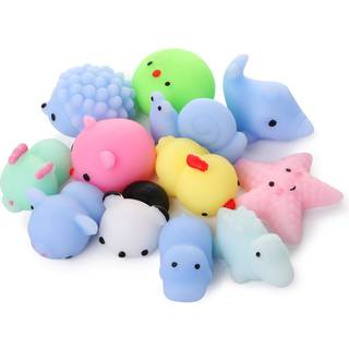 Mr. Pen 12-pak Mini Squishies – 1,7-tommer blødt gummilegetøj til børn, 3+ år, Sikker og giftfri, Stressaflastning, Vaskbart, Festgaver