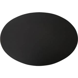 Ørskov Ørskov dækkeserviet læder oval 47x34 cm Sort