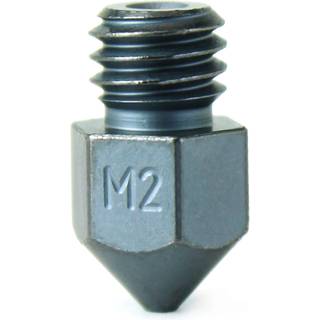 Micro Swiss - M2 Hardened High Speed Steel Nozzle - MK8 (CR10 - Ender - Tornado - MakerBot) (Pick a Size)
