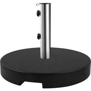 Parasolfod 40 kg - Ø50 cm i granit, Sort