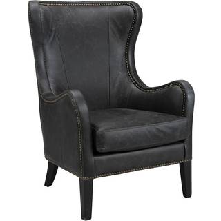 Artwood, Mischa Lænestol Black Leather Artwood