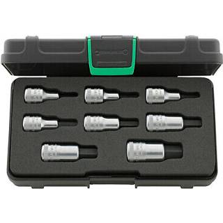 Socket &amp; bit set Stahlwille 91331216; 1/2''; 5-17 mm; 8 stk.
