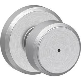 Schlage F40 BWE 626 GSN Greyson Collection Bowery Privacy Lock Knap Satin Chrome