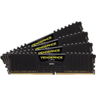 Corsair Vengeance LPX DDR4-3600 - 32GB - CL16 - Quad Channel (4 pcs) - Intel XMP - Sort
