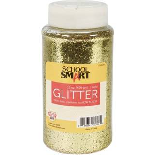 Skole smart h?ndv?rk glitter 1 pund krukke guld
