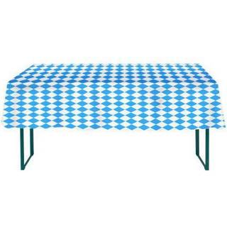 Oktoberfest Bavarian Check Table Cover 54 x 108 inches