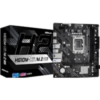 ASRock H610M-H2/M.2 D5 Bundkort - Intel H610 - Intel LGA1700 socket - DDR5 RAM - Micro-ATX