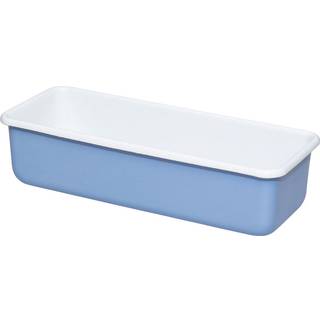 Riess Classic Nature Blue Königskuchenform 30x10 cm - Emaille - Blau