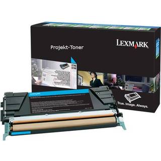 Lexmark X746A3CG Cyan Lasertoner, 7.000 sider