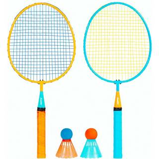 Franklin Sports Badminton Racket Set - Smashminton Oversize - 2 Player Backyard Youth Set med birdies til b?rn