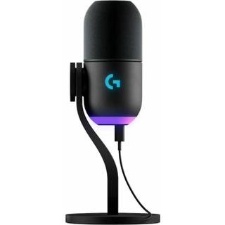 Logitech G Yeti GX mikrofon (sort) - På lager i butik