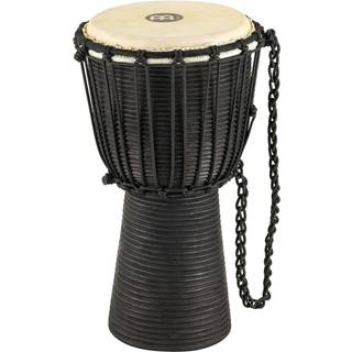 Meinl percussion Djembe Hand Drum Circle Instrument udskåret mahogni headliner -serie - ikke lavet i Kina - African Mali Weave Ropes 2 -årige gar
