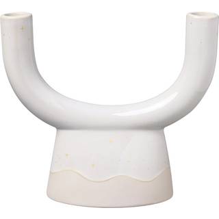 Villeroy & Boch Winter Glow U-shape lysestage Hvid/Beige