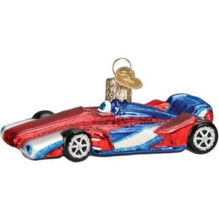 Old World Christmas Racing Car Glass blæst ornament til juletræ