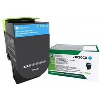 Lexmark Tonerkassette cyan, 2.300 sider 71B20C0