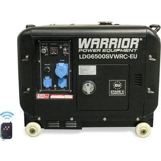 Bimson Generator 5.5kW 1-faset Diesel, Trådløs Fjernbetjening -