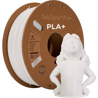 PolyTerra PLA+ Filament - 1,75mm - White - 1 kg