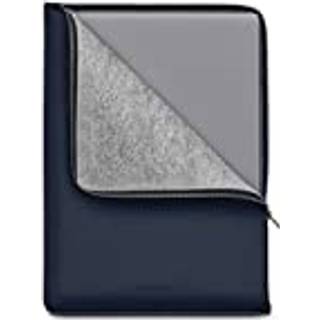 Woolnut Coated Folio PU Sleeve Til MacBook / Laptop 16" (360 x 250mm) - Blå