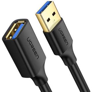 Ugreen USB 3.0 forlængerkabel adapter (hun til han) 2 m sort