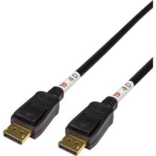 DisplayPort 2.1 DP40 kabel (4K@60 Hz / 8K@30 Hz) | 50 cm | PRIS-MATCH