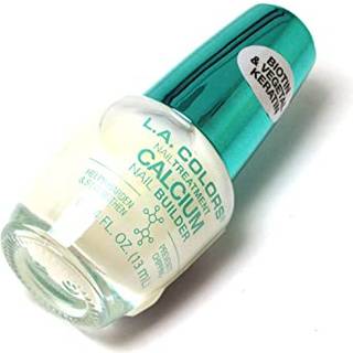 L.A. Colors 1 Salon Fabulous nagelbehandlingar - Calcium Nail Builder Nail Polish Lacquer CNL525 Gratis dragkedja