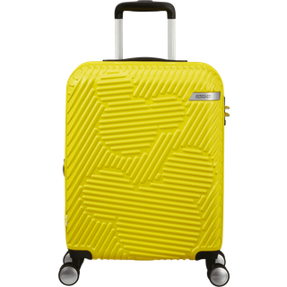 American Tourister Mickey Clouds 55cm - Kabinekuffert Ekspanderbar Electric Lemon, Kabinekuffert