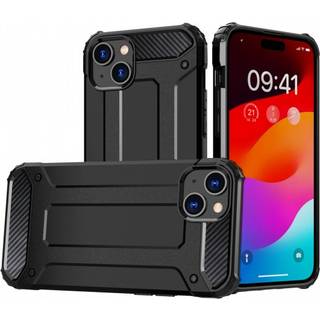 iPhone 15 Hybrid Armor cover - Sort