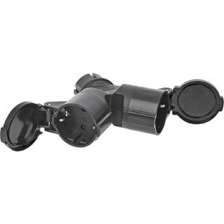 Stikdåse 2-vejs splitter - Spænding 230V/16A - Max 3680W