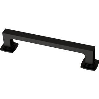 Franklin Brass Parow (10-Pack) Kabineth?ndtag 5-1/16 """" Matte sort kabinet tr?kker h?ndtag til skabe og skuffer kabinet hardware kommode h?ndtag