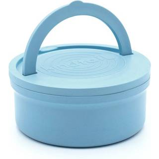 KindTail Hunderejseskle - St med 2 brbare foder- og vandskle til kledyr med lg og hndtag - Hver redebeholder inkluderer en skridsikker sil