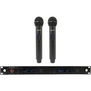 AUDIX AP62OM2 | Wireless Dual-Channel Microphone System with 2x H60/OM2 | A-band 522 MHz - 554 MHz