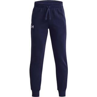 Under Armour Rival Fleece Boys' Joggers Midnight Navy / White YMD (137 - 149 cm)