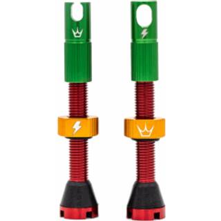 Peatys x ChrisKing Tubeless Ventiler 42mm Rasta
