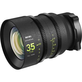NiSi 35mm T1.9 Athena Full Frame Cine Prime Lens (Drop-In Filter version) Sony E-Mount