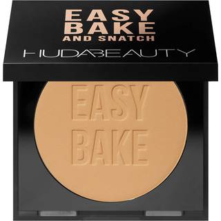 Huda Beauty - Easy Bake And Snatch - Pressed Brightening And Setting Powder - Easy Bake Powder Pressed Banana Bread - For Women - Pink