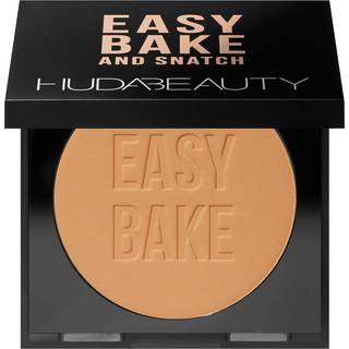 Huda Beauty - Easy Bake And Snatch - Pressed Brightening And Setting Powder - Easy Bake Powder Pressed Kunafa - For Women - Beige